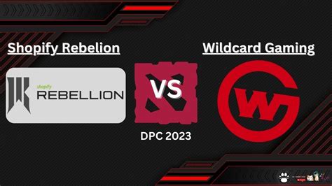 SHOPIFY REBELLION Vs WILDCARD DIVISION 1 NA DPC SPRING 2023 Dota2