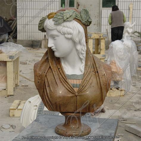 China Carved marble roman bust statue TABS-027 Manufacturer and ...