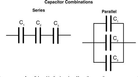 Capacitors In Series Diagram