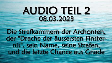 Audio Teil Der Drache Der Ussersten Finsternis Sein Name Seine