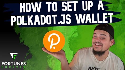 How To Set Up A Polkadot Js Wallet Youtube