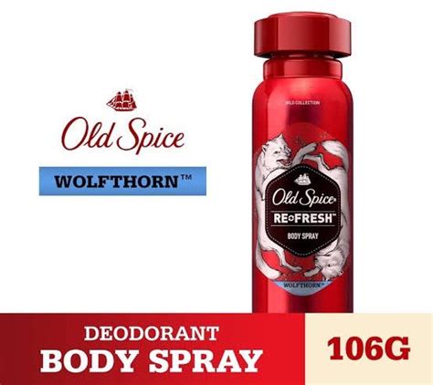 Old Spice Wolfthorn Deodorant Body Spray 106g Lazada PH