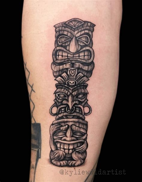 Polynesian Totem Pole Tattoo Davidleerothvanhalensongs