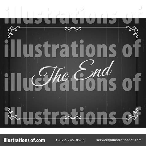 The End Clipart #1806891 - Illustration by Vector Tradition SM