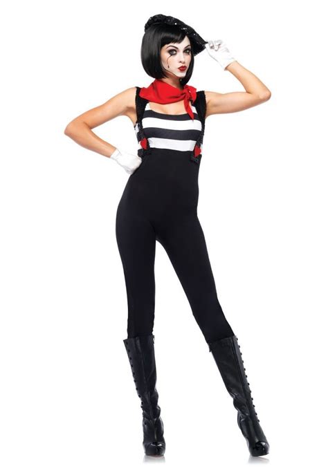 Ladies Marvelous Mime Costume