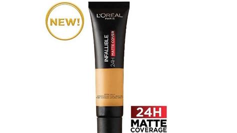 Review Loreal Paris Infallible 24h Matte Cover Foundation Hasil Natural Coverage Maksimal