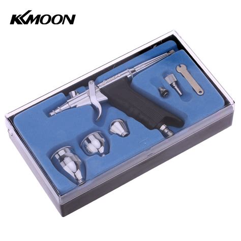 Kkmoon Airbrush Mini Spray Gun Double Action Sandblaster Trigger Airbrush Nail Kit Set For Art