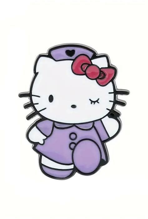 Hello Kitty Enamel Pin Perth Hurly Burly