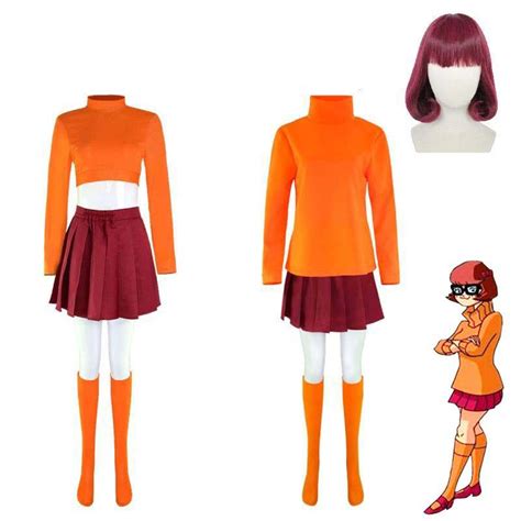 Halloween Movie Scooby Doo Velma Dinkley Adult Role Play Christmas