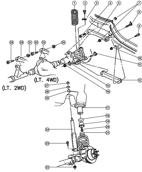 1997 Jeep Grand Cherokee Front Suspension Diagram