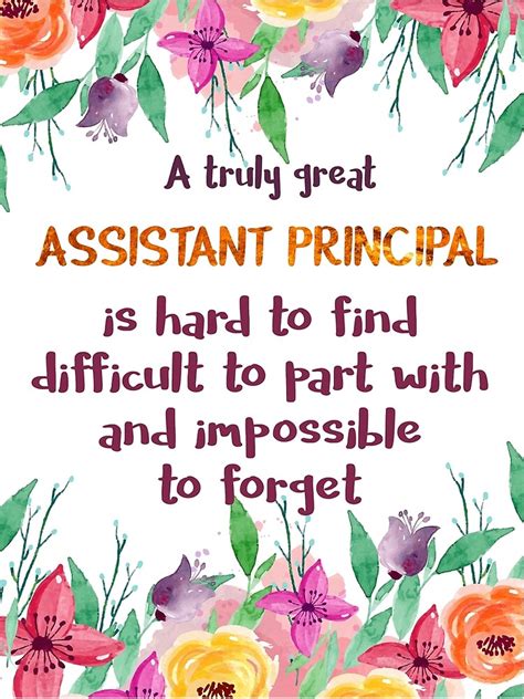 Assistant Principal Farewell T Leaving T Idea Assistant Principal Thank You Quote