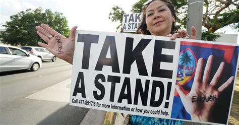 Walkout Against Sex Assaults Draws Hundreds Guam News