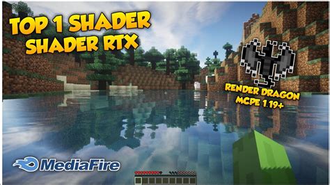 RTX ADA DI MCPE TOP 1 SHADER RENDER DRAGON SUPER REALISTIC MCPE 1 19