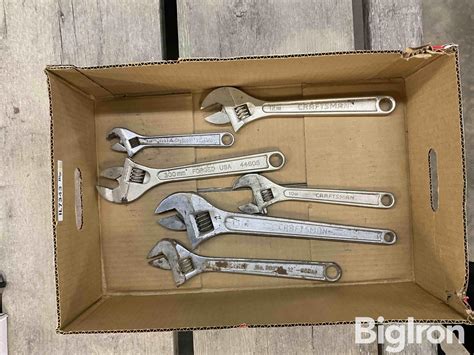 Adjustable Wrenches Bigiron Auctions