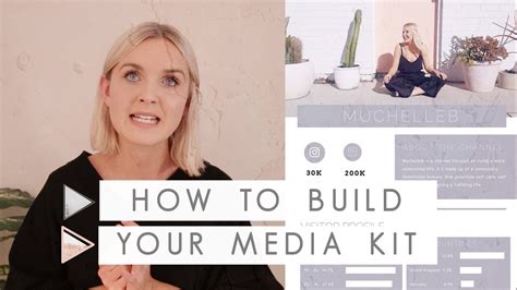 How To Create A Media Kit For More Brand Deals On Youtube CHANNEL