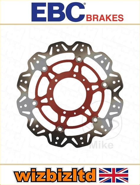 Honda CBR 600 RR 2017 2021 EBC Front Brake Disc Red Vee Series EBay