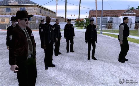 Cool Police Skins By George for GTA San Andreas