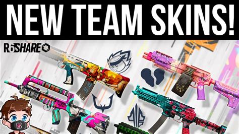 New Team Skins In Rainbow Six Siege Youtube