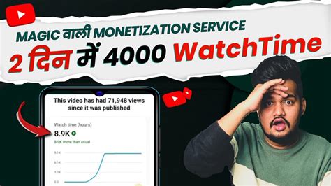 WATCHTIME NEW METHOD Watchtime For Youtube Monotization Watch