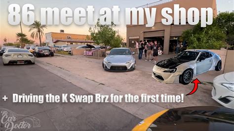 1st 86 Meet At My Shop Driving The Kswap Brz Ts YouTube