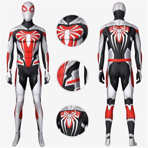 Spider-Man PS5 Costume Cosplay Armored Advanced Suit Unibuy