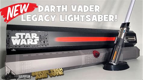 Disney Store Darth Vader Legacy Lightsaber New Youtube