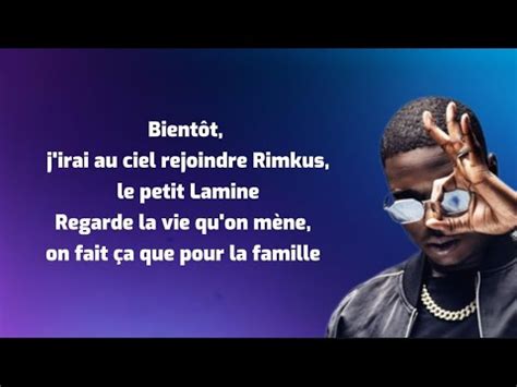 Ninho La vie qu on mène Paroles Lyrics YouTube