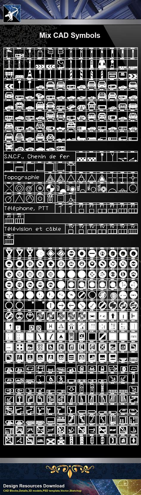 Free Cad Drawing Symbols