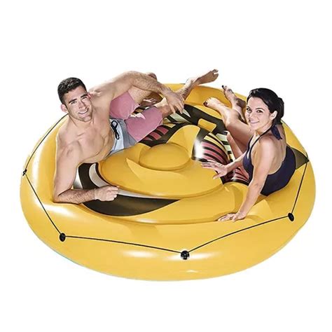 Inflable Gigante Pileta Bestway Emoji Colchoneta Resistente