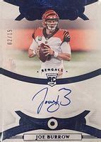 Joe Burrow 2020 Flawless RGS JBU Rookie Gems Signatures Sapphire 15