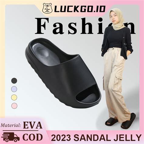 Jual Sandal Slop Wanita Karet Murah Eva Slide Cm Sandal Jelly Wanita