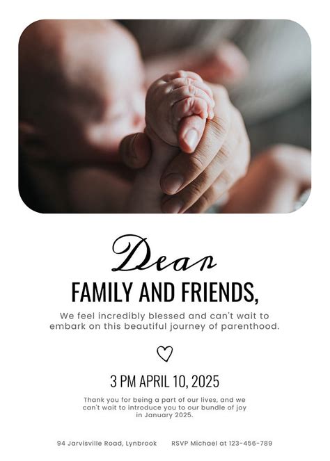 Pregnancy Announcement Templates | Renderforest