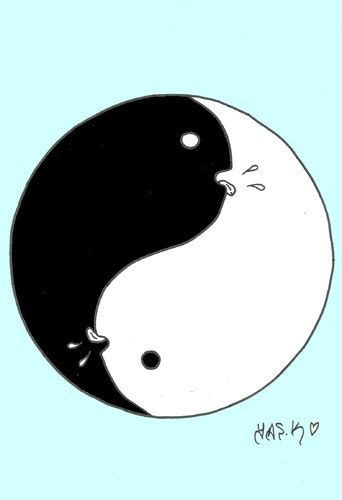 sex balance Ying Yang yapan yasar kemal turan Aşk Cartoon TOONPOOL