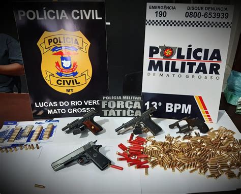 Lucas Opera O Integrada Cumpre Buscas E Apreende Drogas Armas E