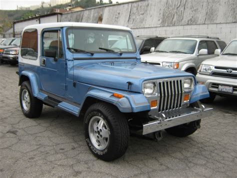 1989 Jeep Wrangler Yj Laredo For Sale Photos Technical Specifications