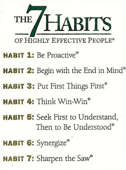 Coveys 7 Habits Quotes. QuotesGram