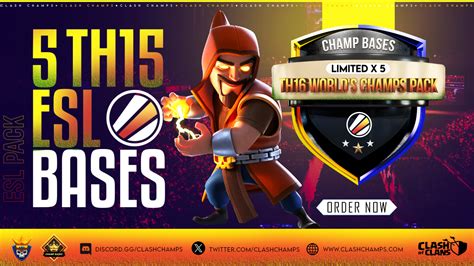 World S Champs Th Limited Pro Base Pack Buy Clash Of Clans Base