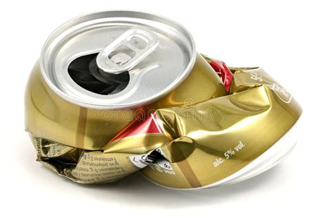 Crushed Beverage Can Stock Image Image Of Recyclable 73131065