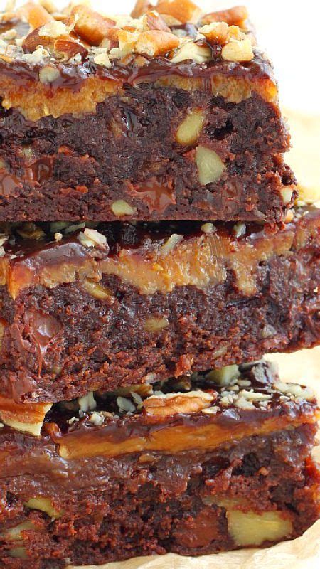 Irresistible Caramel Fudge Brownies Recipe Recipe Desserts Fudge Brownies Chocolate