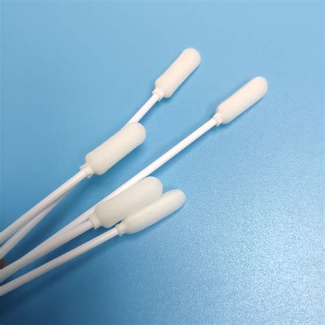 Cm Eo Sterile Specimen Collection Foam Tipped Swabs With Pp Stick