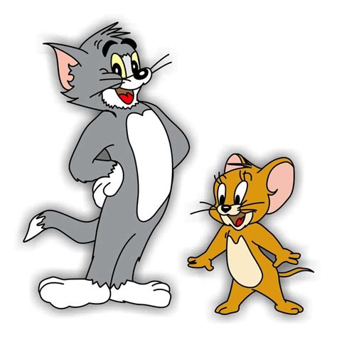 cartoon skizzen von tom und jerry