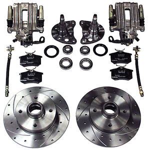 Disc Brake Conversion Kit Eurospec Rear Vw Golf Jetta Mk