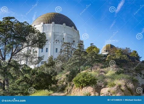 Griffith Park Observatory in Los Angeles Editorial Image - Image of ...