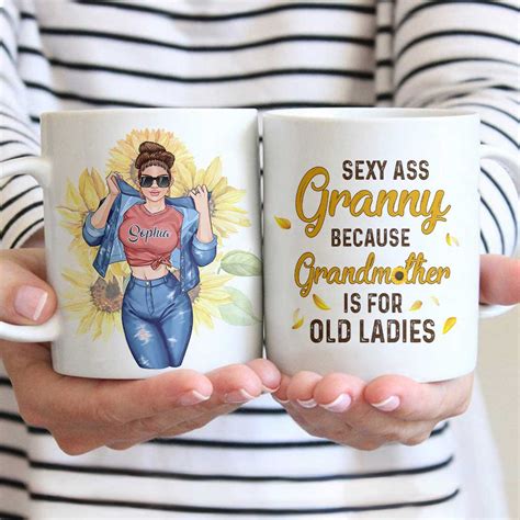 Sexy A Granny Personalized Mothers Day Grandma Mug Silverybrand