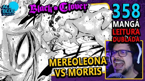 Blackclover Mang React Mereoleona Vs Morris Youtube