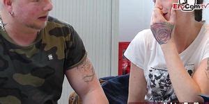 German Real Couple Try Risky Anal Screw In Office And Get Almost Caught