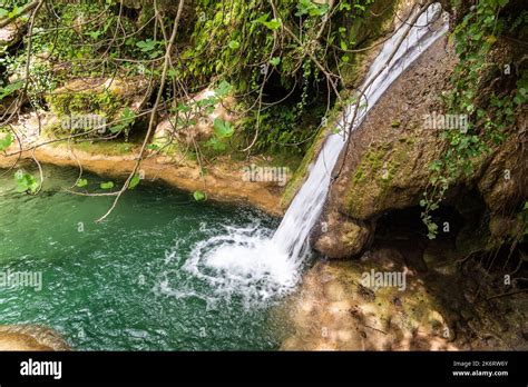 Turgut Waterfall Near Marmaris Resort Town In Mugla Province Of Turkey