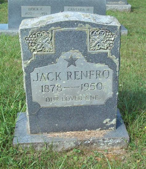 Andrew Jackson Renfro 1877 1950 Find A Grave Memorial