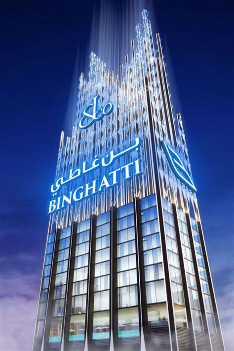 The Worlds Tallest Residential Tower In Dubai Burj Binghatti