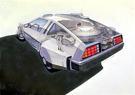 DeLorean Time Machine concept 4 by Evilwalker89 on DeviantArt